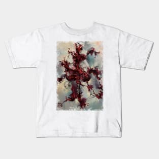 Wine tasting original painting oil on canvas Kids T-Shirt